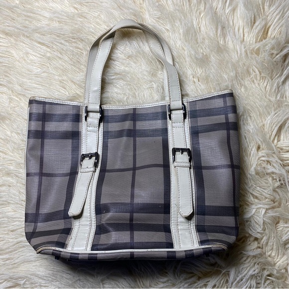 Authentic Burberry Smoked Check Canterbury Large Bag. - Picture 1 of 16
